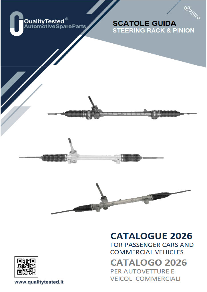 Updated steering rack and pinion Catalog!