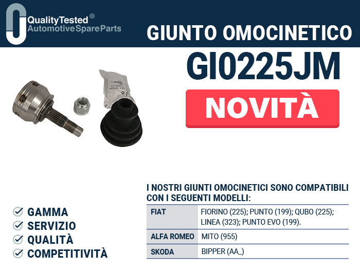 Giunto omocinetico